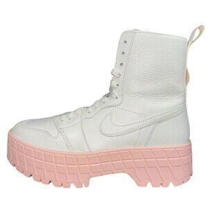 Air Jordan 1 Brooklyn Womens Size 12 Sneaker Boots Sail Legend Pink FJ5737-116